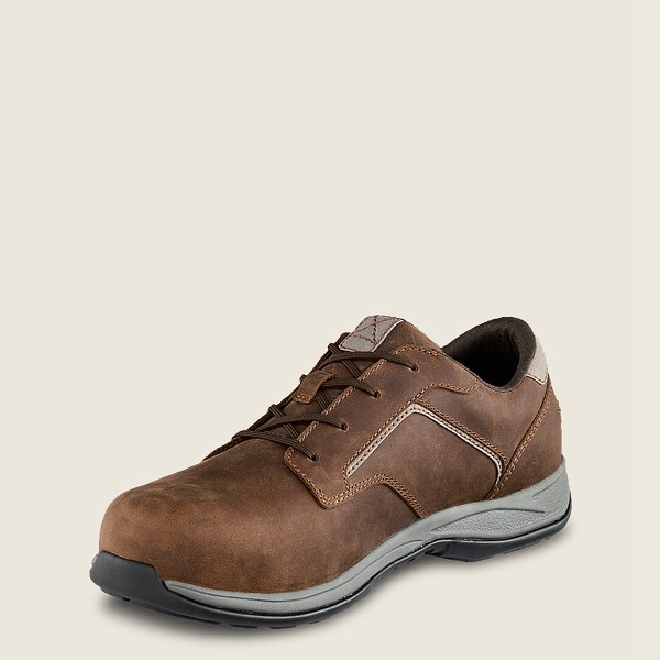 Red Wing Oxford Erkek - Comfortpro - Safety Toe - Kahverengi - 94XJUGLIB